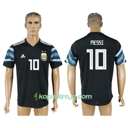 Billiga Fotbollströjor Argentina Lionel Messi 10 WM 2018 Borta tröja