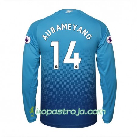 Billiga Fotbollströjor Arsenal Aubameyang 14 Borta tröja 2017/18 Långärmad