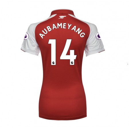 Billiga Fotbollströjor Arsenal Aubameyang 14 Dam Hemma tröja 2017/18 Kortärmad
