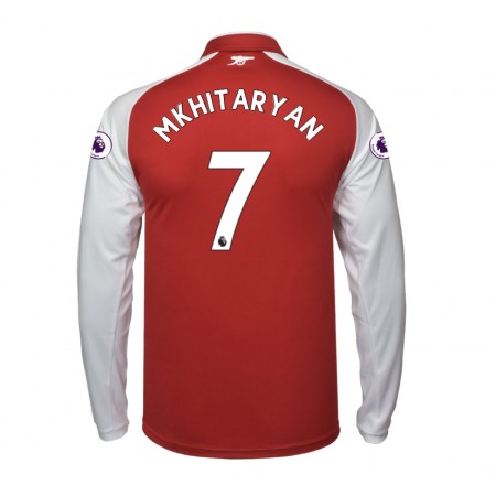 Billiga Fotbollströjor Arsenal Henrikh Mkhitaryan 7 Hemma tröja 2017/18 Långärmad