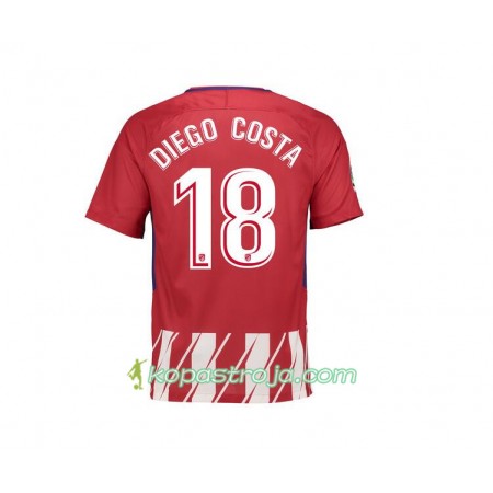 Billiga Fotbollströjor Atlético Madrid Diego Costa 18 Hemma tröja 2017/18 Kortärmad