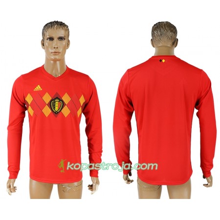 Billiga Fotbollströjor Belgien WM 2018 Hemma tröja Långärmad