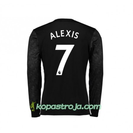 Billiga Fotbollströjor Manchester United Alexis Sanchez 7 Borta tröja 2017/18 Långärmad
