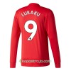 Billiga Fotbollströjor Manchester United Lukaku 9 Hemma tröja 2017/18 Långärmad