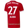 Billiga Fotbollströjor FC Bayern München Alaba 27 Hemma tröja 2017/18 Kortärmad