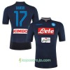 Billiga Fotbollströjor SSC Napoli Hamsik 17 Tredje tröja 2017/18 Kortärmad