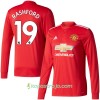 Billiga Fotbollströjor Manchester United Rashford Hemma tröja 2017/18 Långärmad
