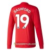 Billiga Fotbollströjor Manchester United Rashford Hemma tröja 2017/18 Långärmad