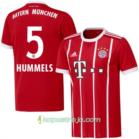 Billiga Fotbollströjor FC Bayern München Hummels 5 Hemma tröja 2017/18 Kortärmad