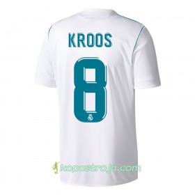 Billiga Fotbollströjor Real Madrid Kroos Hemma tröja 2017/18 Kortärmad