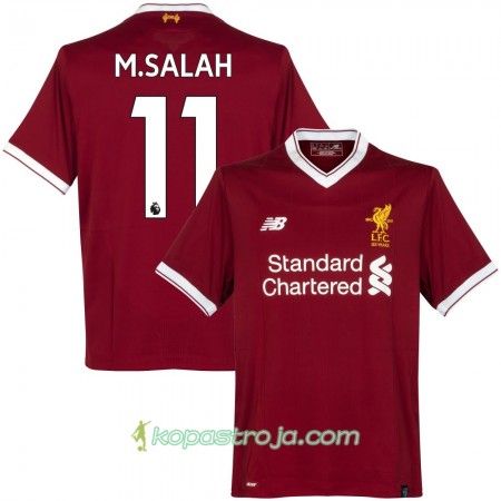 Billiga Fotbollströjor Liverpool M. Salah Hemma tröja 2017/18 Kortärmad