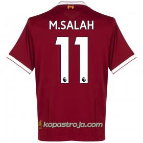 Billiga Fotbollströjor Liverpool M. Salah Hemma tröja 2017/18 Kortärmad