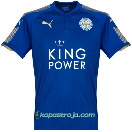 Billiga Fotbollströjor Leicester City Hemma tröja 2017/18 Kortärmad