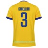 Billiga Fotbollströjor Juventus Chiellini 3 Borta tröja 2017/18 Kortärmad