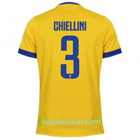 Billiga Fotbollströjor Juventus Chiellini 3 Borta tröja 2017/18 Kortärmad