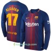 Billiga Fotbollströjor FC Barcelona Alcácer Hemma tröja 2017/18 Långärmad 