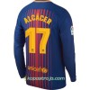 Billiga Fotbollströjor FC Barcelona Alcácer Hemma tröja 2017/18 Långärmad 