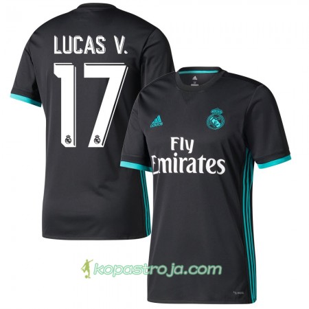 Billiga Fotbollströjor Real Madrid Lucas V. Borta tröja 2017/18 Kortärmad