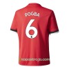 Billiga Fotbollströjor Manchester United Pogba 6 Hemma tröja 2017/18 Kortärmad