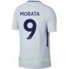 Billiga Fotbollströjor Chelsea Morata Borta tröja 2017/18 Kortärmad