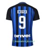 Billiga Fotbollströjor Inter Icardi 9 Hemma tröja 2017/18 Kortärmad