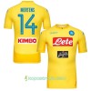 Billiga Fotbollströjor SSC Napoli Mertens 14 Away Jersy 2017/18 Kortärmad