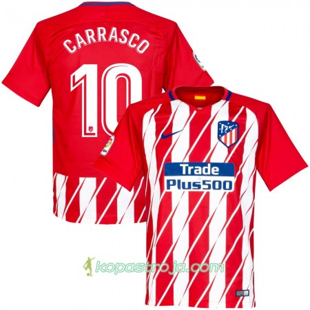 Billiga Fotbollströjor Atlético Madrid Carrasco 10 Hemma tröja 2017/18 Kortärmad