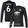 Billiga Fotbollströjor Manchester United Pogba 6 Borta tröja 2017/18 Långärmad