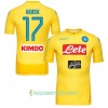 Billiga Fotbollströjor SSC Napoli Hamsik 17 Borta tröja 2017/18 Kortärmad
