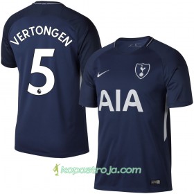 Billiga Fotbollströjor Tottenham Hotspur Vertongen 5 Borta tröja 2017/18 Kortärmad