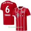 Billiga Fotbollströjor FC Bayern München Thiago 6 Hemma tröja 2017/18 Kortärmad