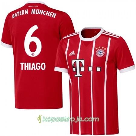 Billiga Fotbollströjor FC Bayern München Thiago 6 Hemma tröja 2017/18 Kortärmad