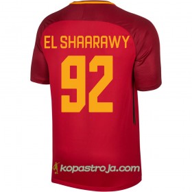 Billiga Fotbollströjor AS Roma El Shaarawy 92 Hemma tröja 2017/18 Kortärmad