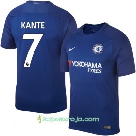 Billiga Fotbollströjor Chelsea Kante Hemma tröja 2017/18 Kortärmad