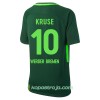 Billiga Fotbollströjor Werder Bremen Kruse 10 Hemma tröja 2017/18 Kortärmad
