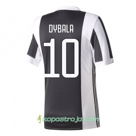 Billiga Fotbollströjor Juventus Dybala 10 Hemma tröja 2017/18 Kortärmad