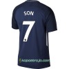 Billiga Fotbollströjor Tottenham Hotspur Son 7 Borta tröja 2017/18 Kortärmad