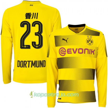 Billiga Fotbollströjor Borussia Dortmund Kagawa 23 Hemma tröja 2017/18 Långärmad
