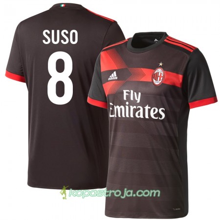 Billiga Fotbollströjor AC Milan Suso 8 Tredje tröja 2017/18 Kortärmad