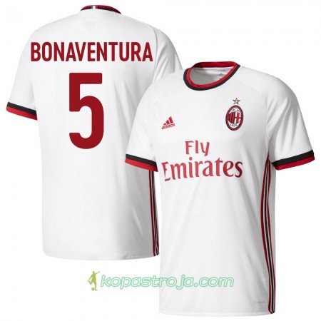 Billiga Fotbollströjor AC Milan Bonaventura 5 Borta tröja 2017/18 Kortärmad