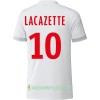 Billiga Fotbollströjor Olympique Lyonnais Lacazette Hemma tröja 2017/18 Kortärmad