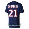 Billiga Fotbollströjor Olympique Lyonnais Gonalons Borta tröja 2017/18 Kortärmad