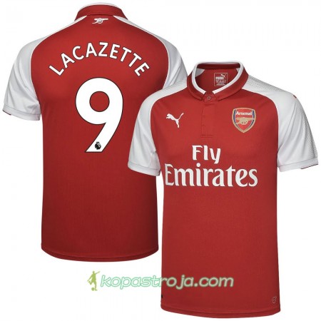 Billiga Fotbollströjor Arsenal Lacazette Hemma tröja 2017/18 Kortärmad