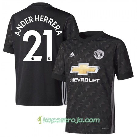 Billiga Fotbollströjor Manchester United Ander Herrera Borta tröja 2017/18 Kortärmad