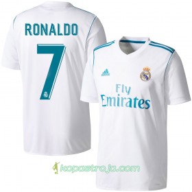 Billiga Fotbollströjor Real Madrid Ronaldo Hemma tröja 2017/18 Kortärmad