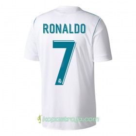 Billiga Fotbollströjor Real Madrid Ronaldo Hemma tröja 2017/18 Kortärmad