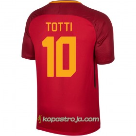 Billiga Fotbollströjor AS Roma Totti 10 Hemma tröja 2017/18 Kortärmad