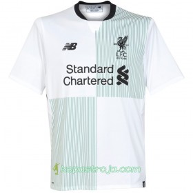 Billiga Fotbollströjor Liverpool Firmino Borta tröja 2017/18 Kortärmad