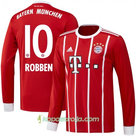 Billiga Fotbollströjor FC Bayern München Robben 10 Hemma tröja 2017/18 Långärmad