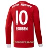 Billiga Fotbollströjor FC Bayern München Robben 10 Hemma tröja 2017/18 Långärmad